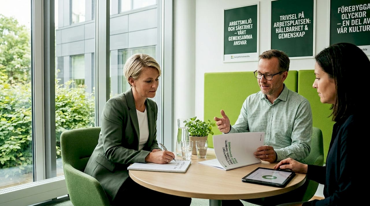 Chefer går igenom rutiner för systematiskt arbetsmiljöarbete