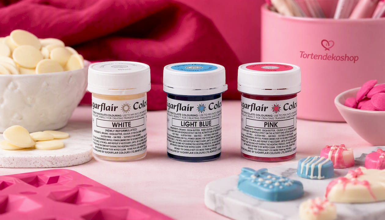 Sugarflair Schokoladenfarbe Weiß, 35g