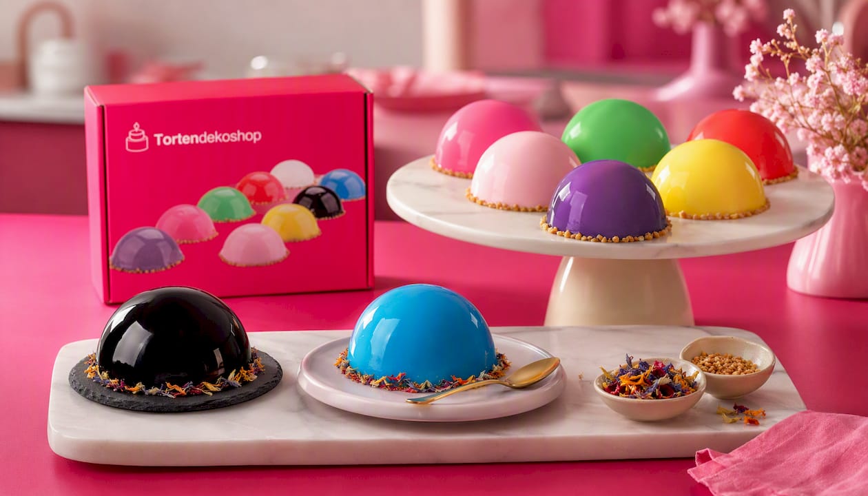 Mirror Glaze Komplett Set, 8er