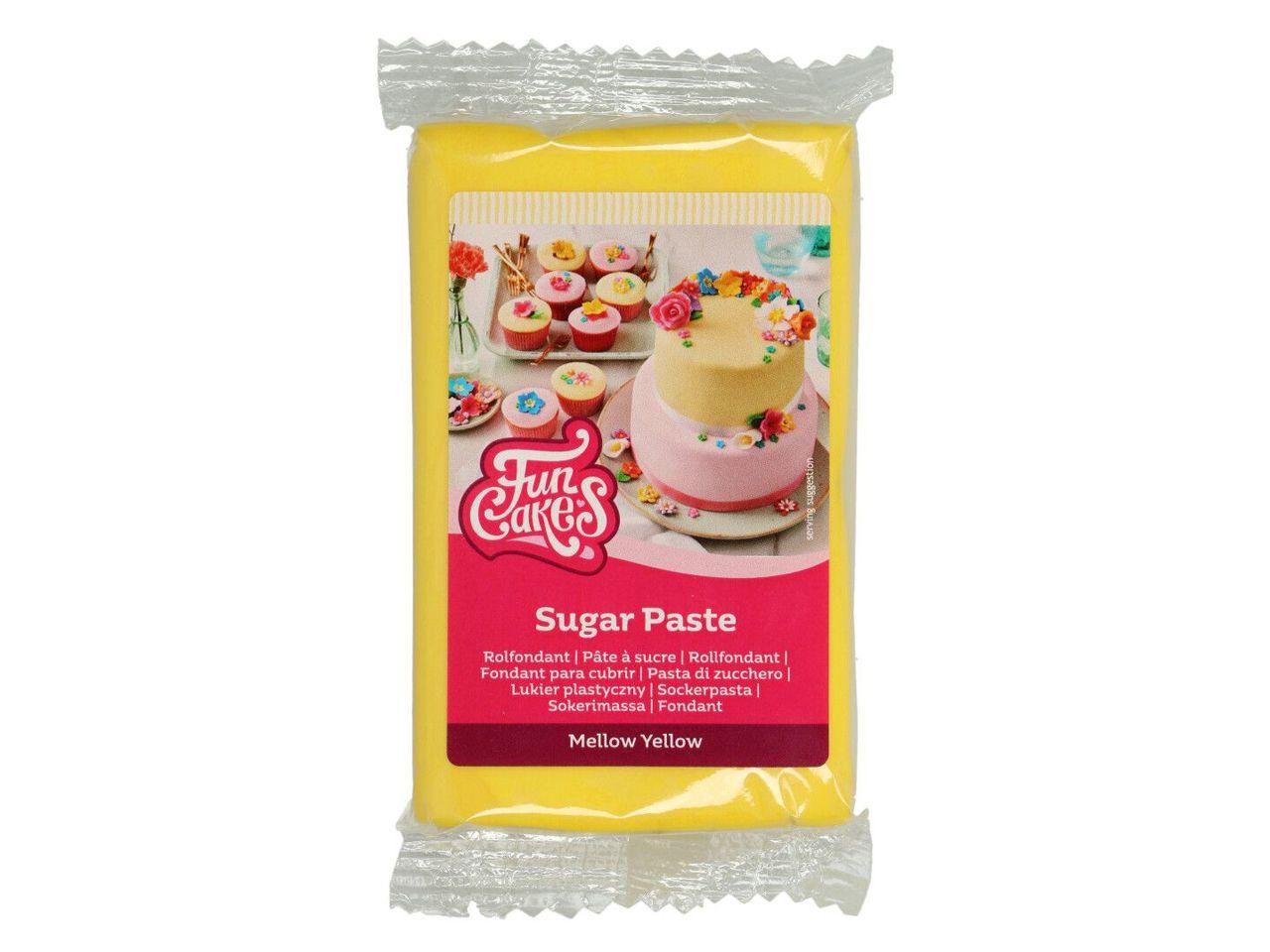 Funcakes Fondant Sonnen gelb, 250g