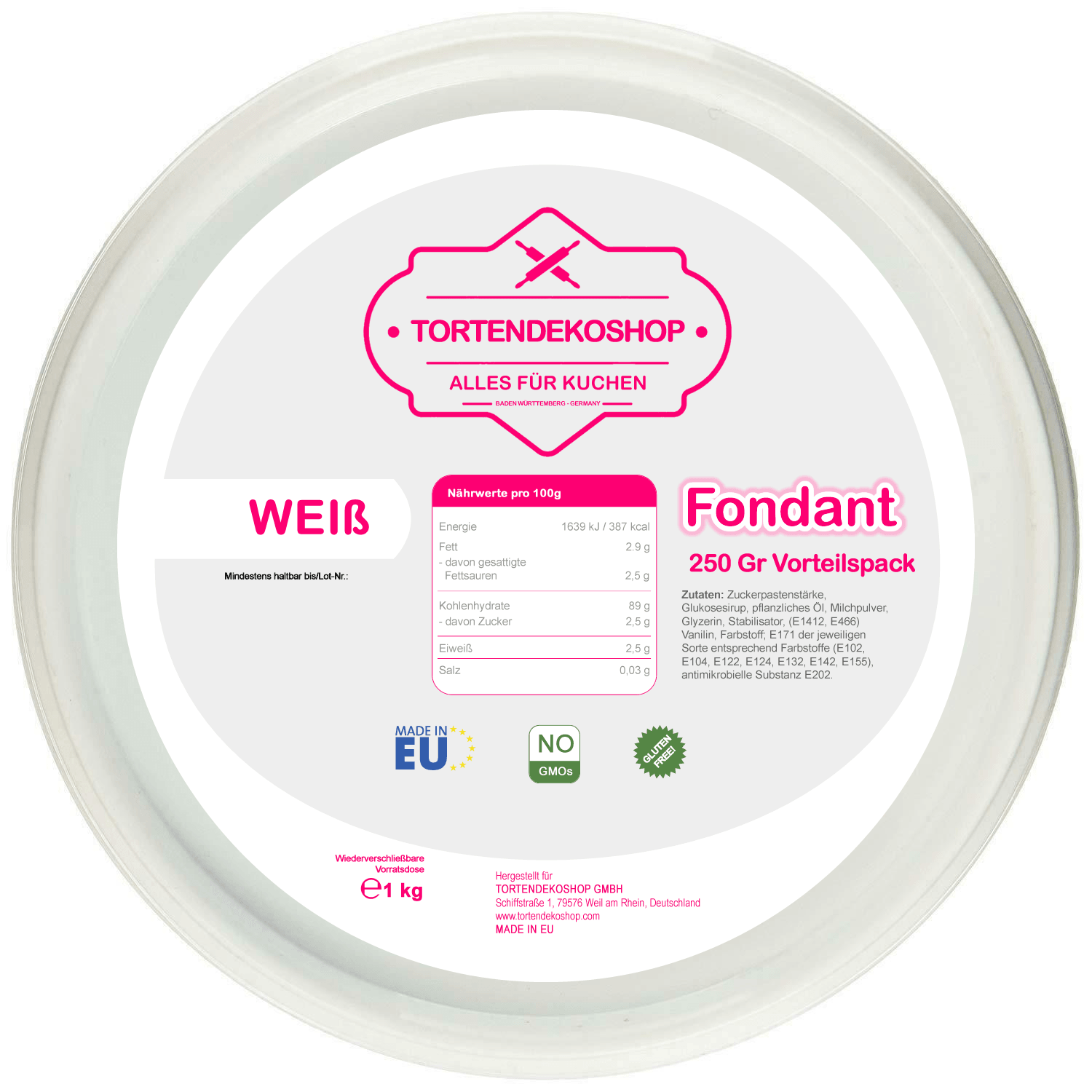 Tortendeko Fondant