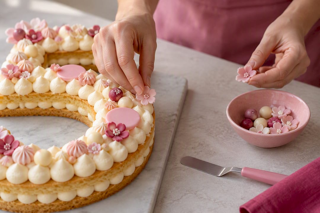 Fondant, Marzipan und filigrane Tortendekorationen