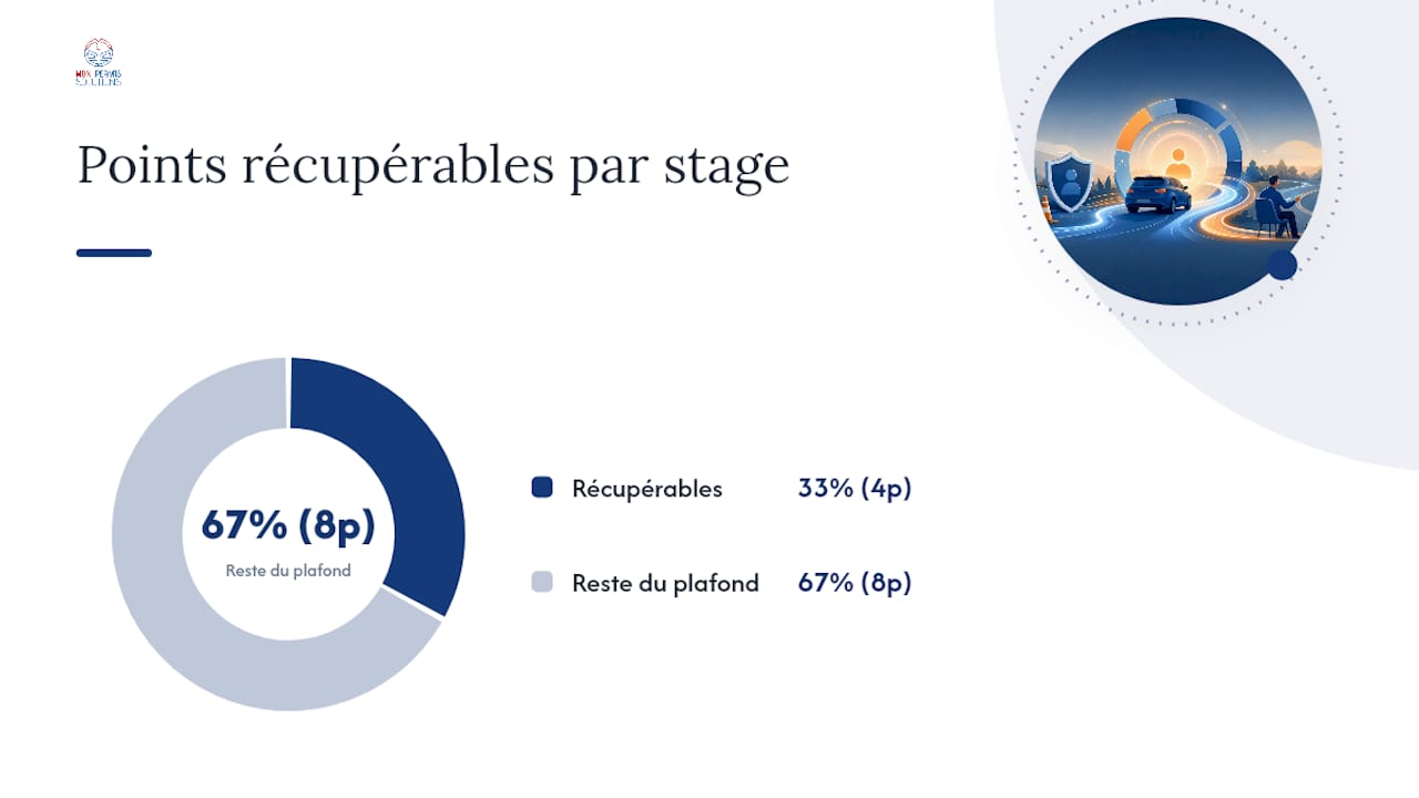 Schéma récapitulatif des modalités et délais de récupération des points