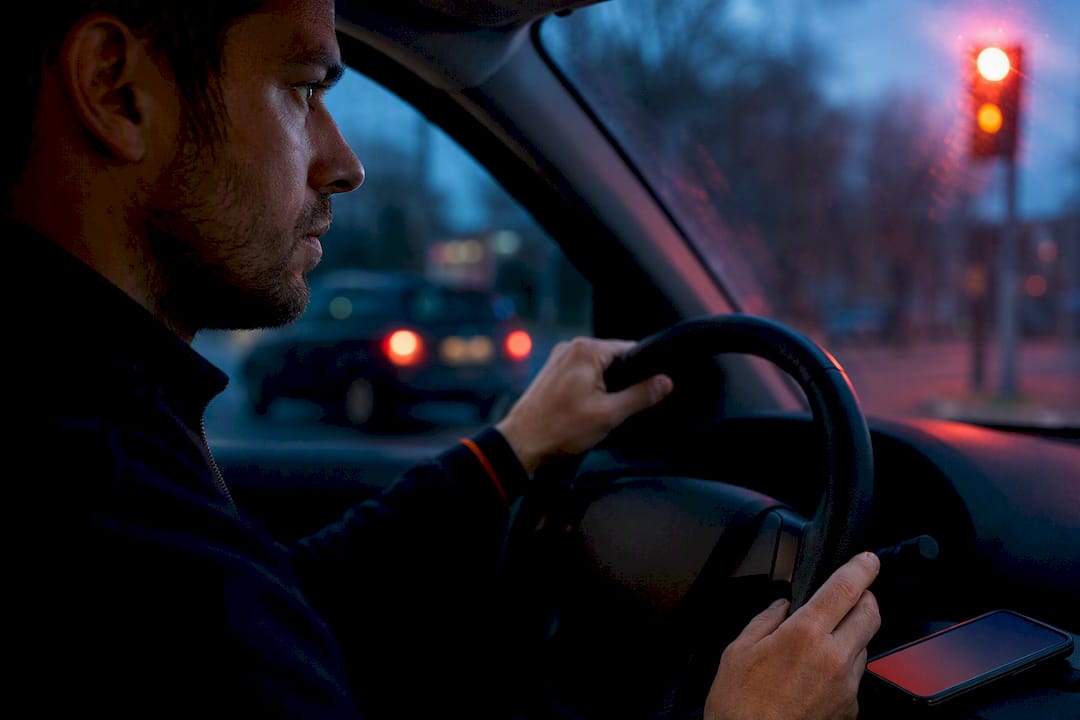 Le conducteur confronté à divers dangers sur la route