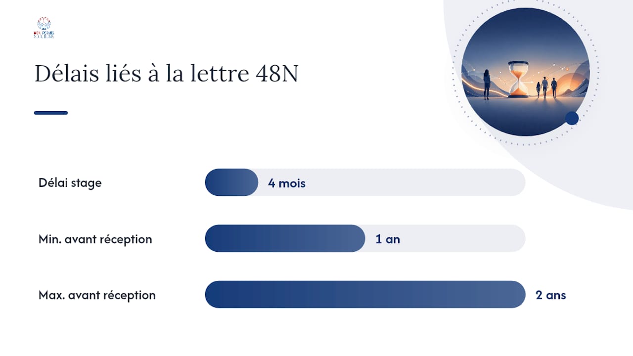 La lettre 48N : le délai de 4 mois qui change tout — overview diagram
