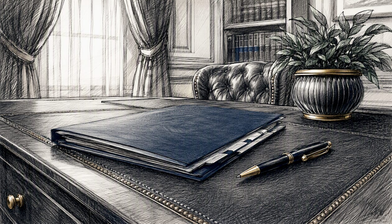 Legal documents and pen on desk representing post-hiring steps
