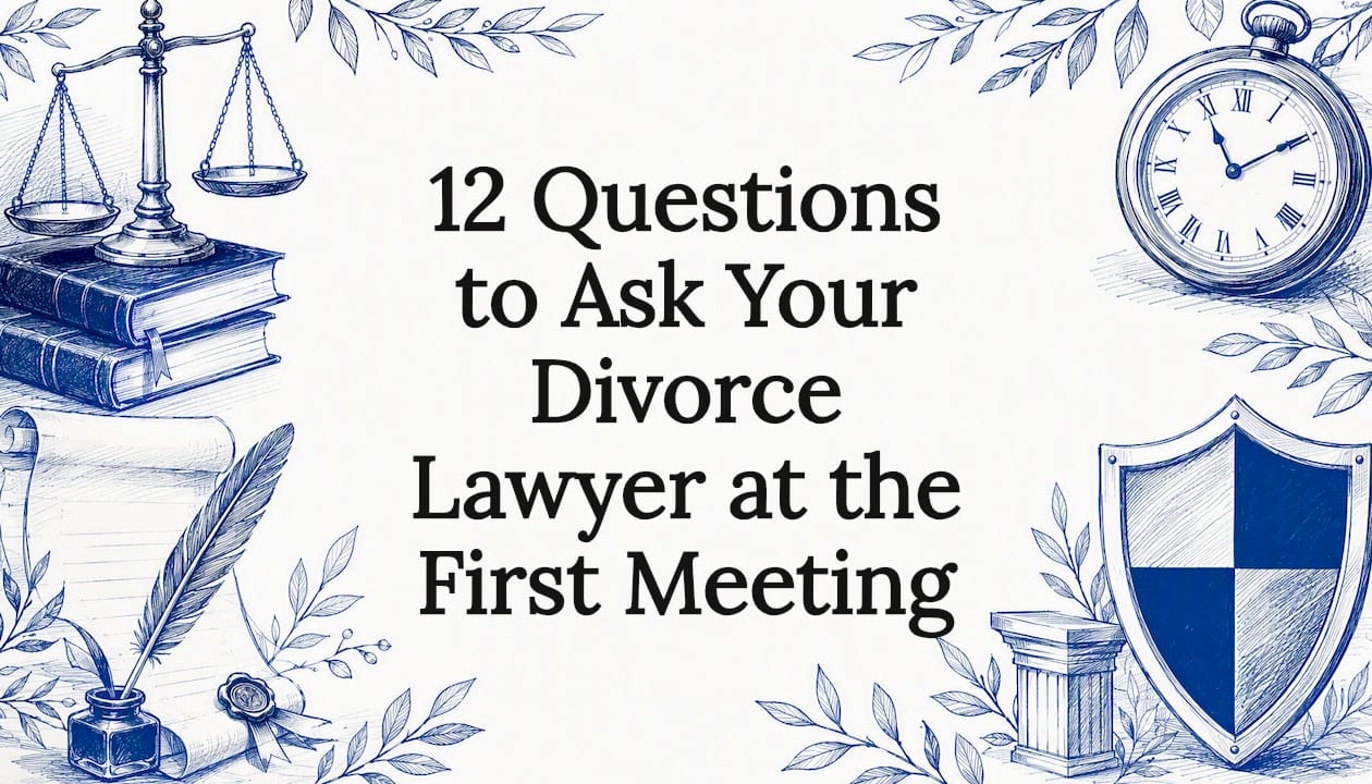 12 Questions to Ask Your Divorce Lawyer at the First Meeting