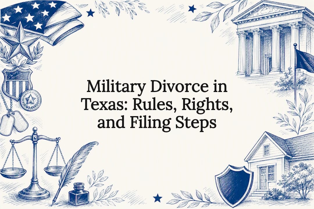 Military Divorce in Texas: Rules, Rights, and Filing Steps