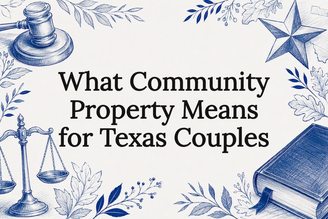What Community Property Means for Texas Couples
