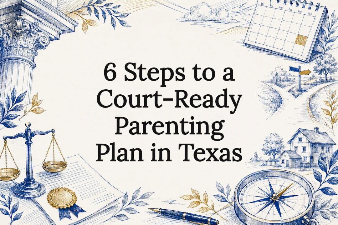 6 Steps to a Court-Ready Parenting Plan in Texas