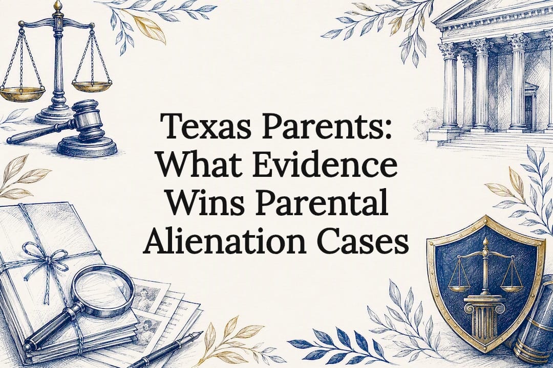 Texas Parents: What Evidence Wins Parental Alienation Cases