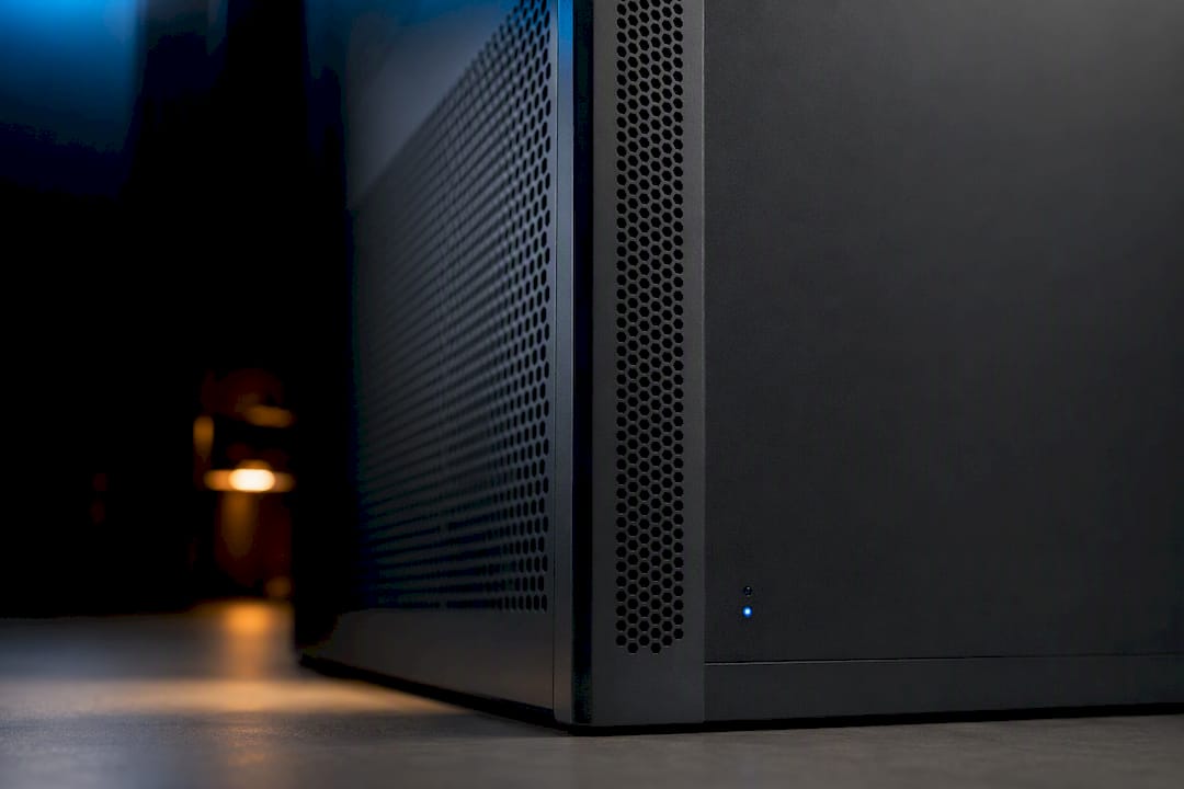 GPU workstation in a secure research computing room