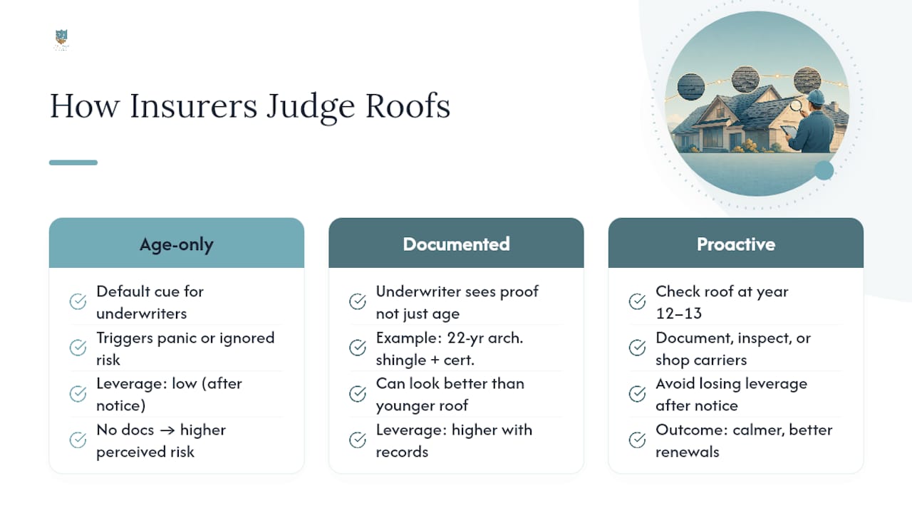 Where the Robotic Advice Around Roof Age Gets It Wrong — overview diagram