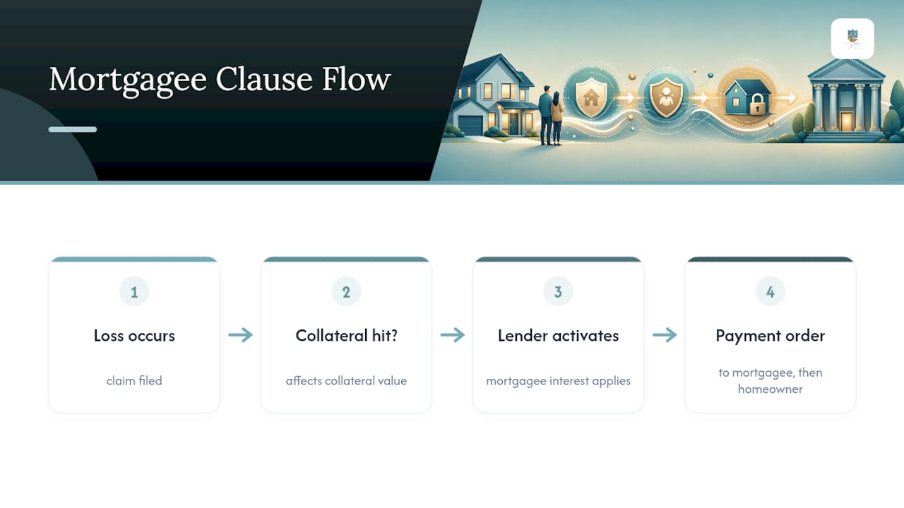 What Is a Mortgagee Clause and How Does It Function? — overview diagram