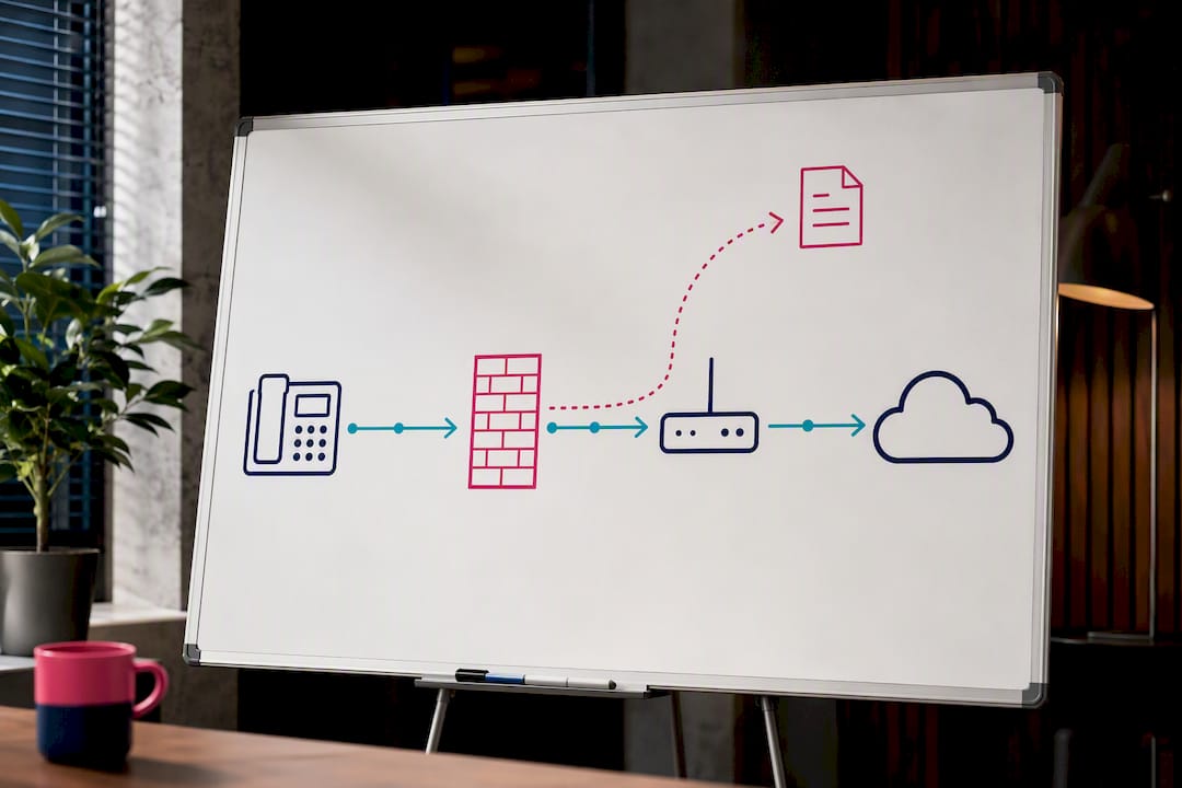 Firewall and NAT disrupting VoIP packet flow