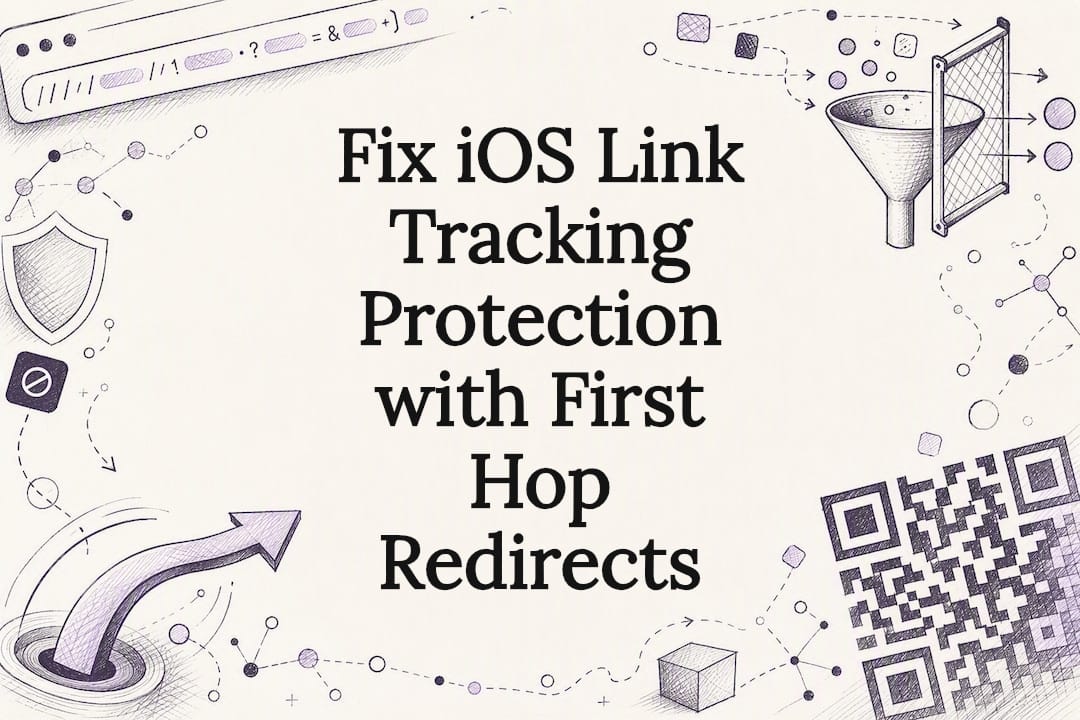 Fix iOS Link Tracking Protection with First Hop Redirects
