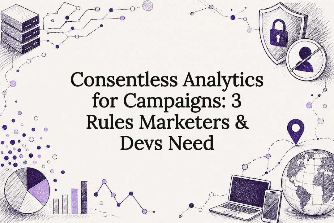 Consentless Analytics for Campaigns: 3 Rules Marketers & Devs Need