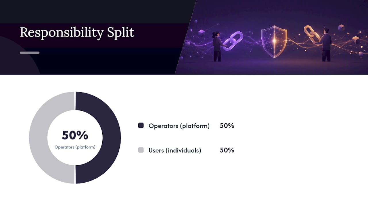 Why Operators Bear Half the Responsibility — overview diagram