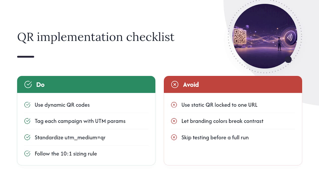 Getting QR Implementation Right in Practice — overview diagram