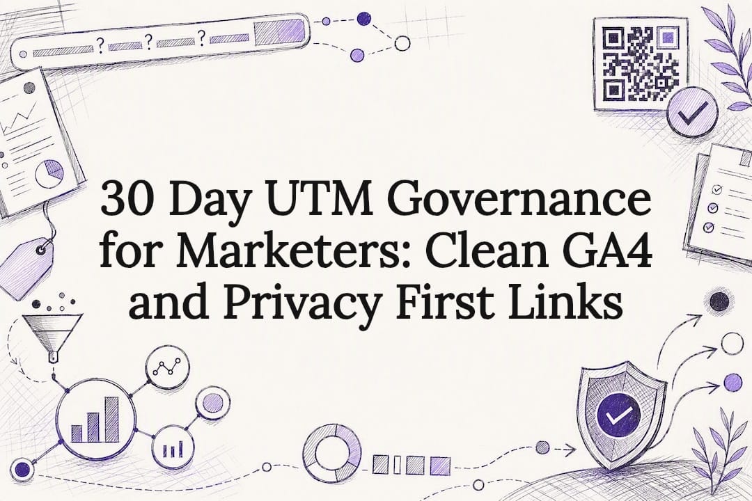 Decorative UTM governance title card