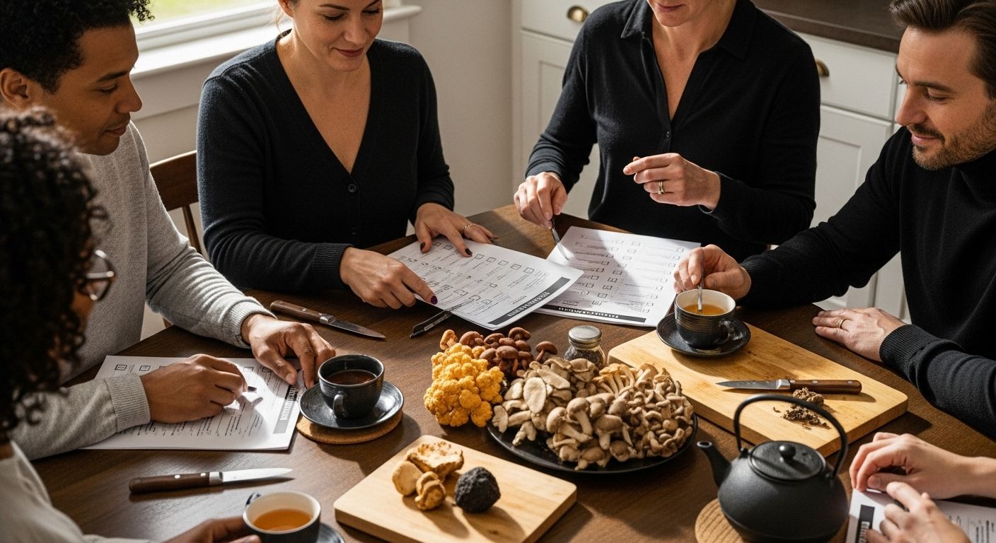 medicinal mushrooms, holistic health, wellness checklist