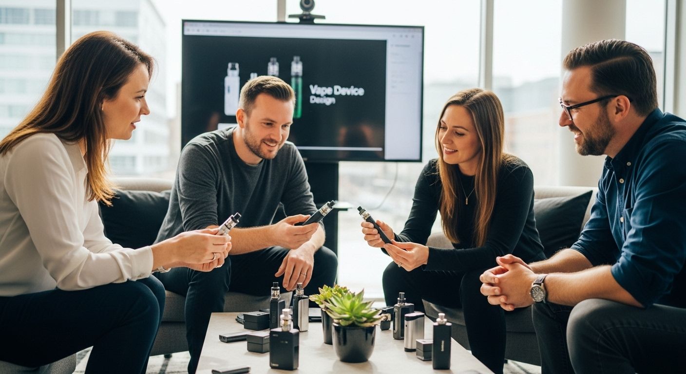 Vape device design role