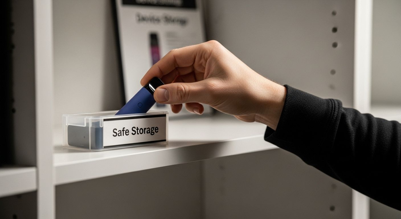 vape device storage