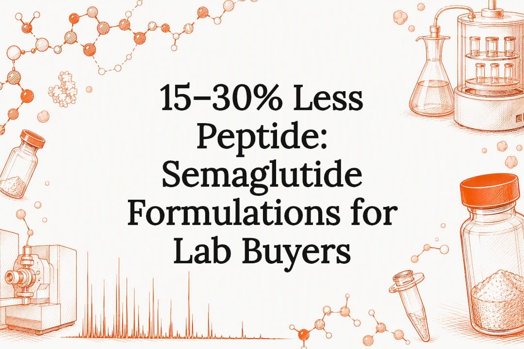 Semaglutide research formulation title card