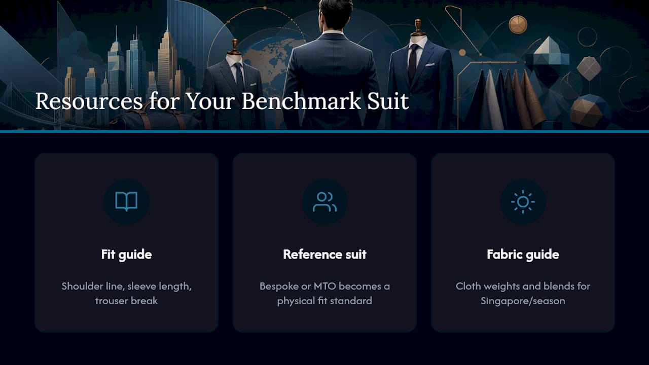 What resources help you find your benchmark suit? — overview diagram
