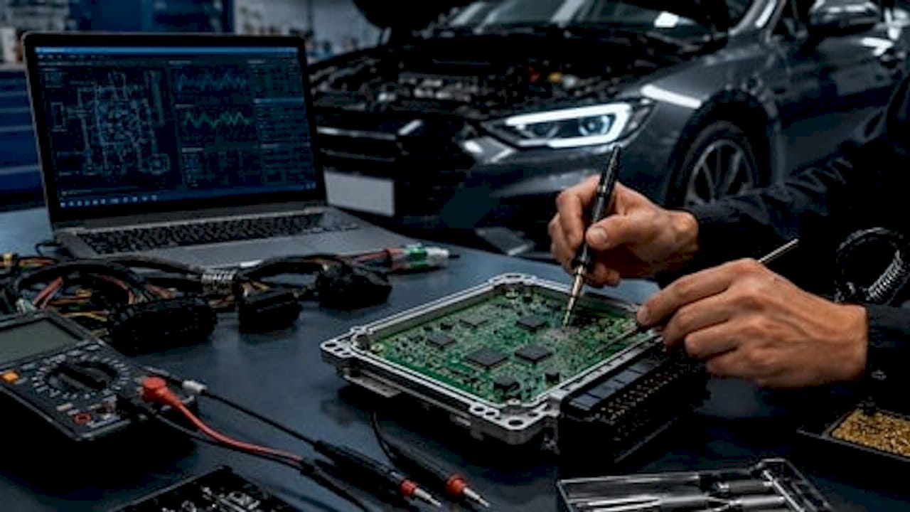 ECU Repair and Service with Programming for Beginners