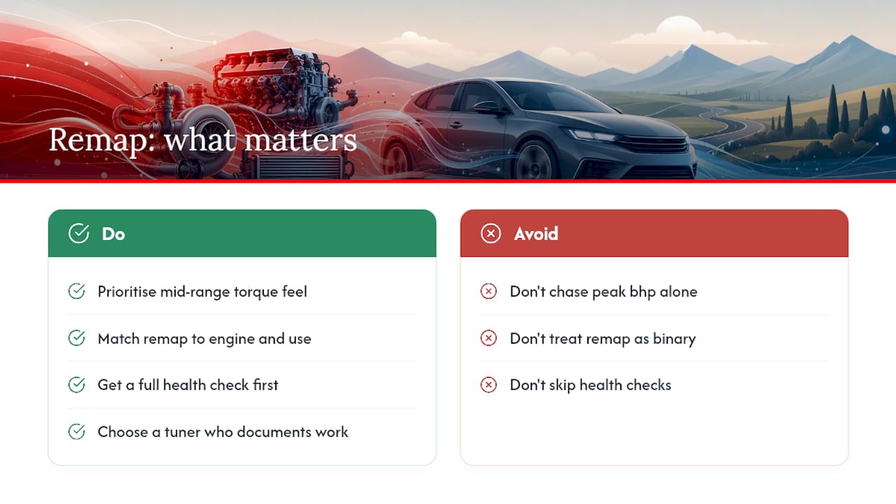Why the "bigger numbers, better car" mindset misses the point — overview diagram