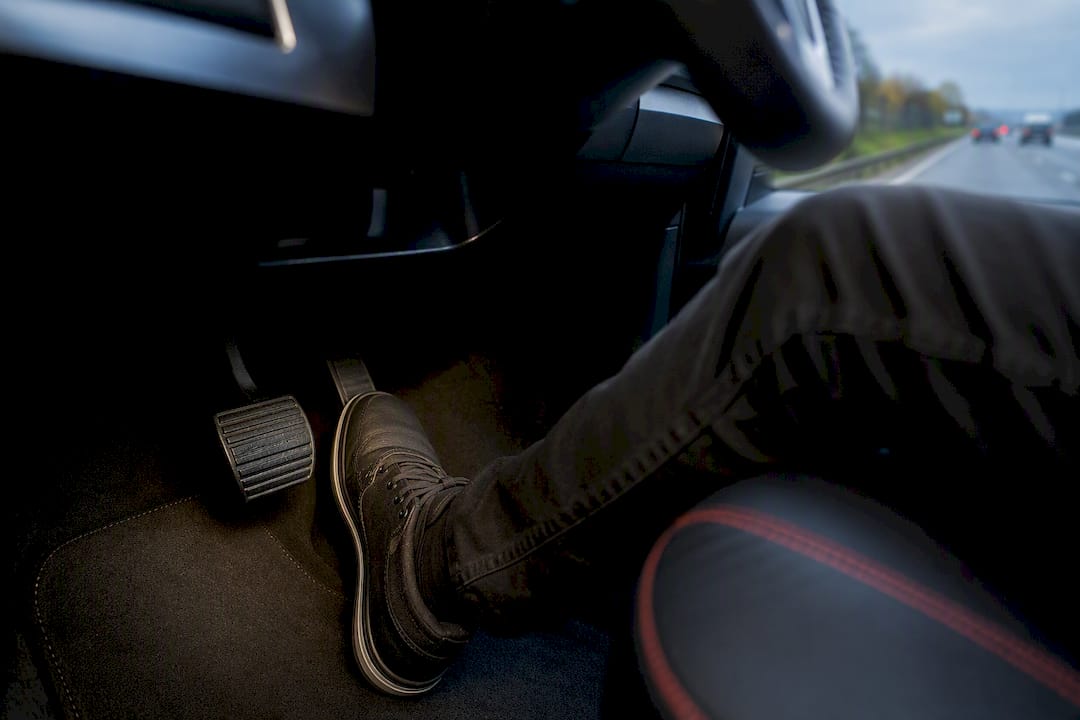 Driver using smooth accelerator control