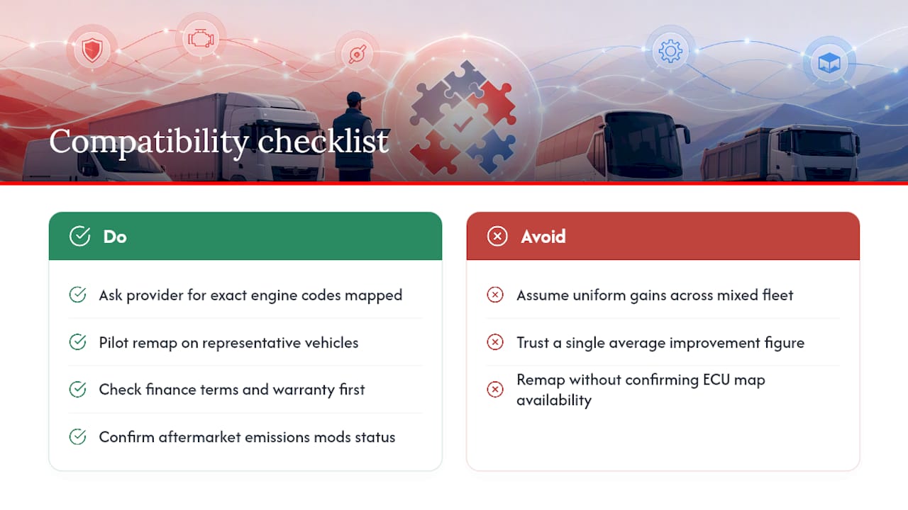 Compatibility across vehicle models and manufacturers — overview diagram