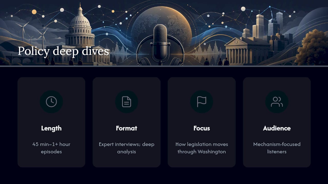 2. Policy deep dives — overview diagram