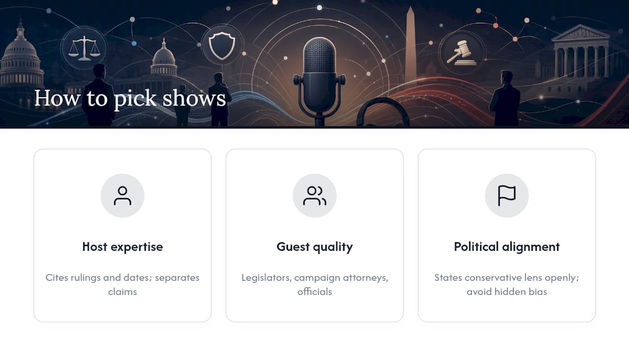 How should you pick which shows to follow? — overview diagram