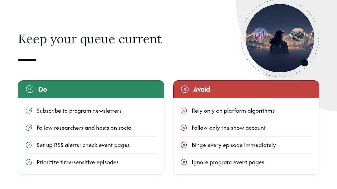 Keeping Up With New Episodes Without Losing the Thread — overview diagram