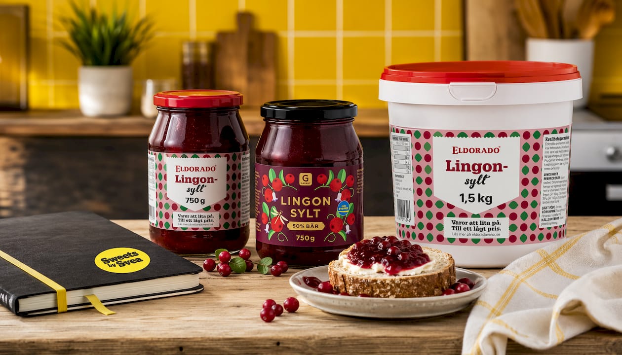 Eldorado Lingonsylt - Lingonberry Jam 750g