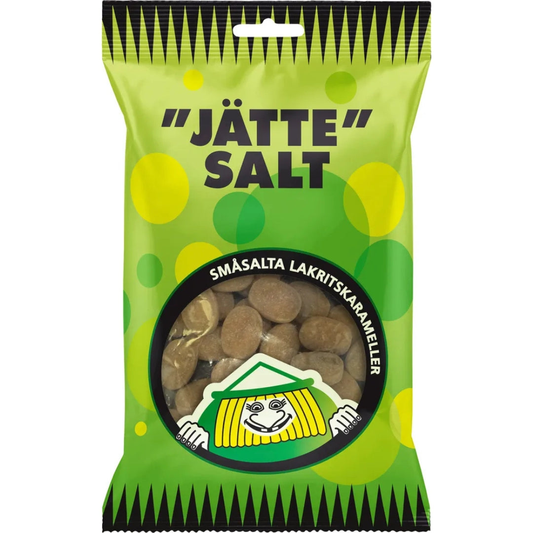 Jättesalt Original - Swedish salty licorice 65g