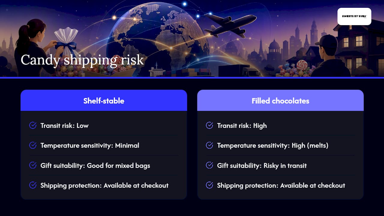 How Sweetsbysvea Handles International Candy Shipping — overview diagram