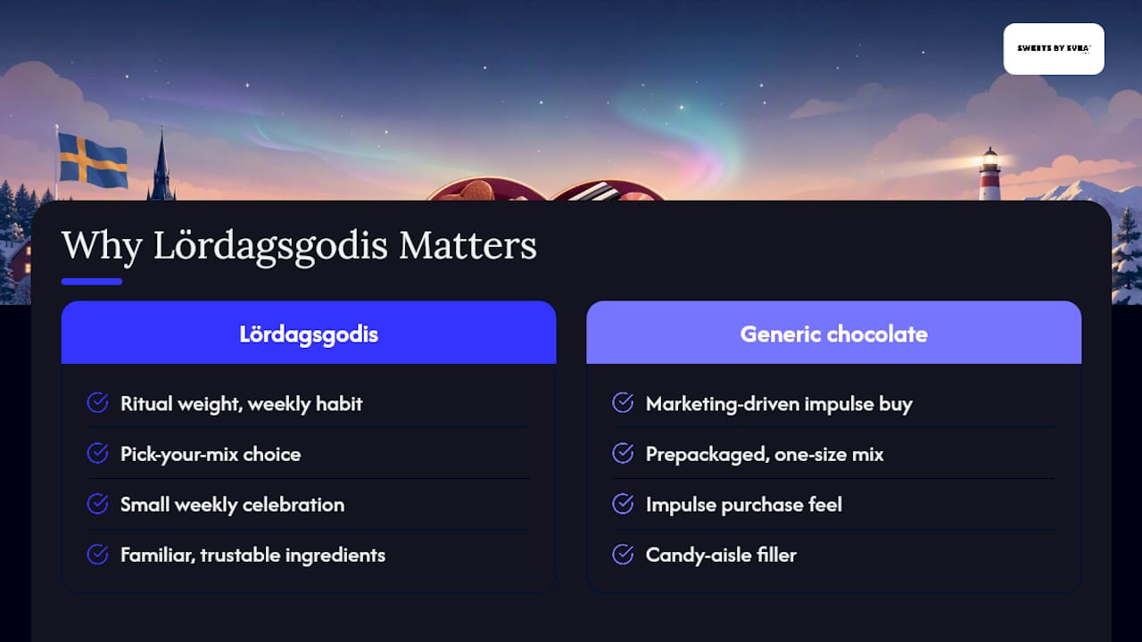 Why Lördagsgodis Still Matters When You're Buying a Gift — overview diagram