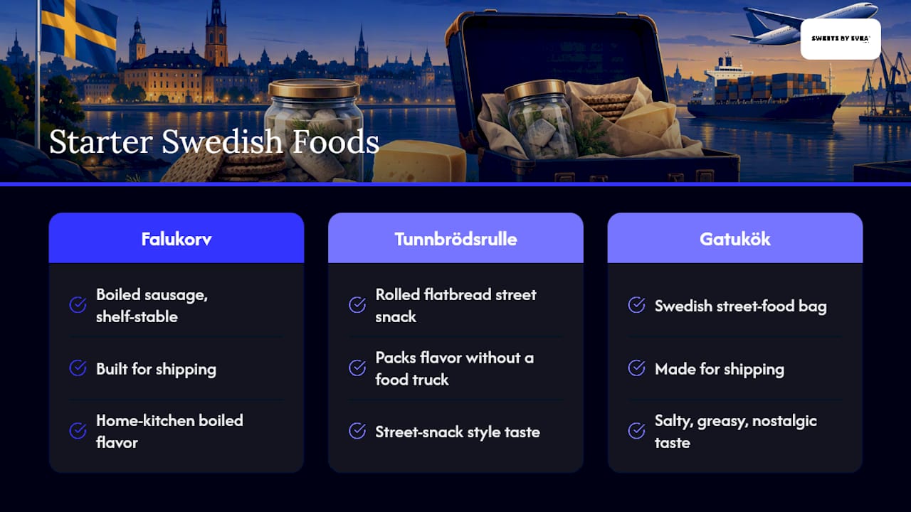 Order Your First Swedish Food Box With Sweetsbysvea — overview diagram