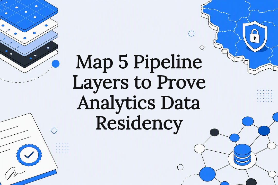 Decorative analytics data residency title card