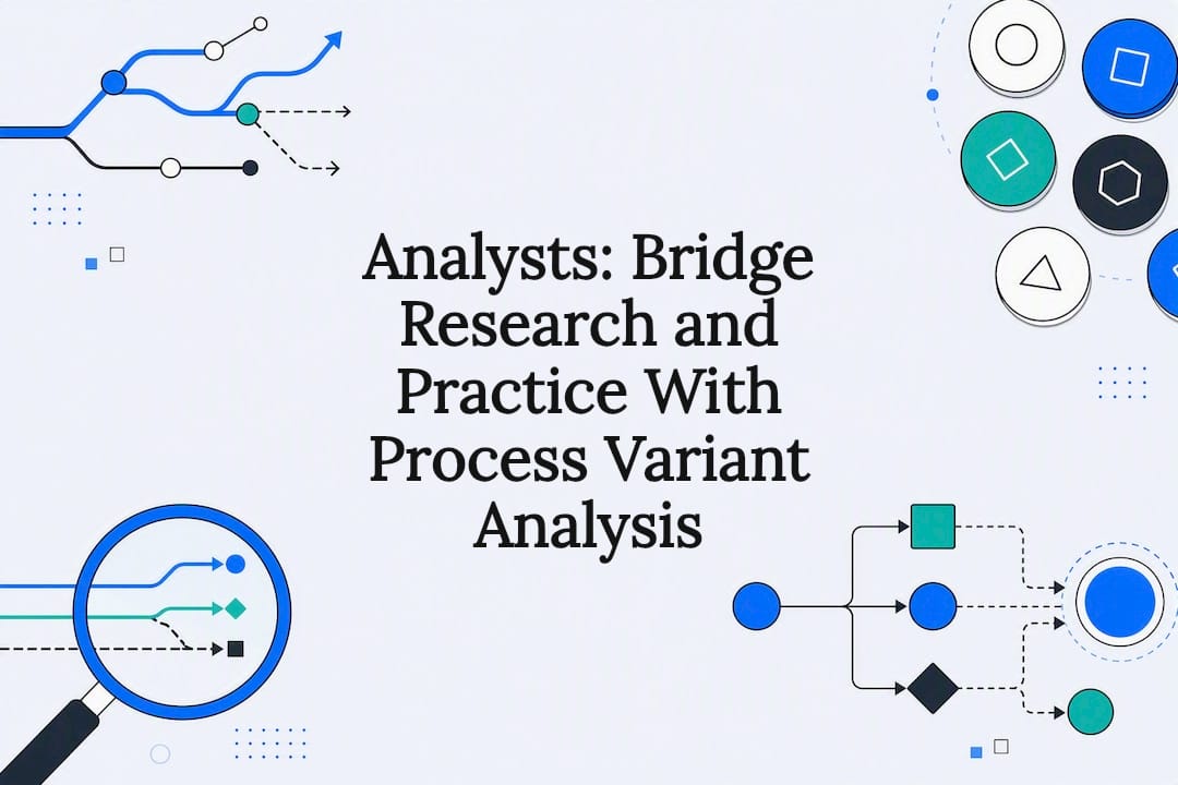 Process variant analysis title card illustration