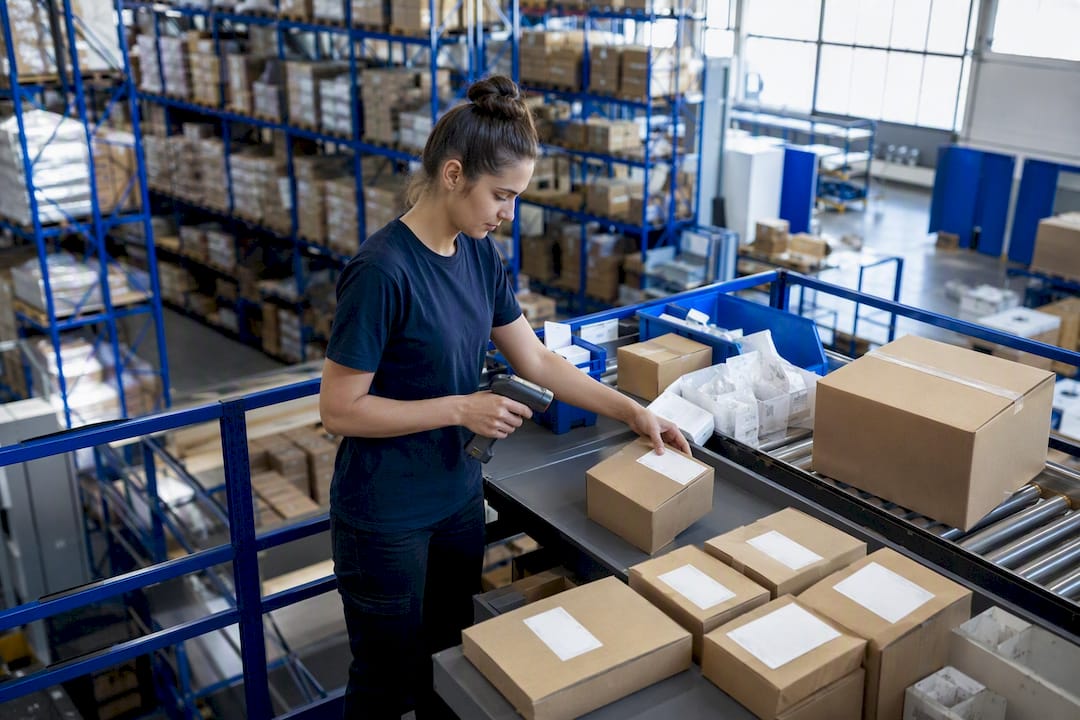 Worker labeling and scanning packages