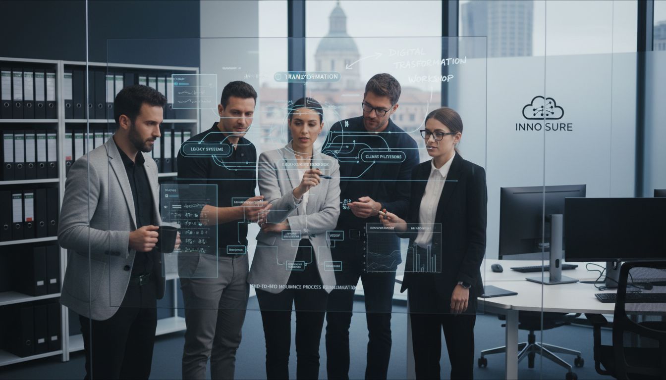 insurance digital transformation team