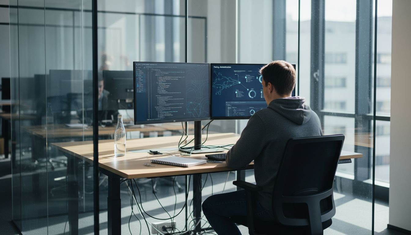Developer configures insurance product settings