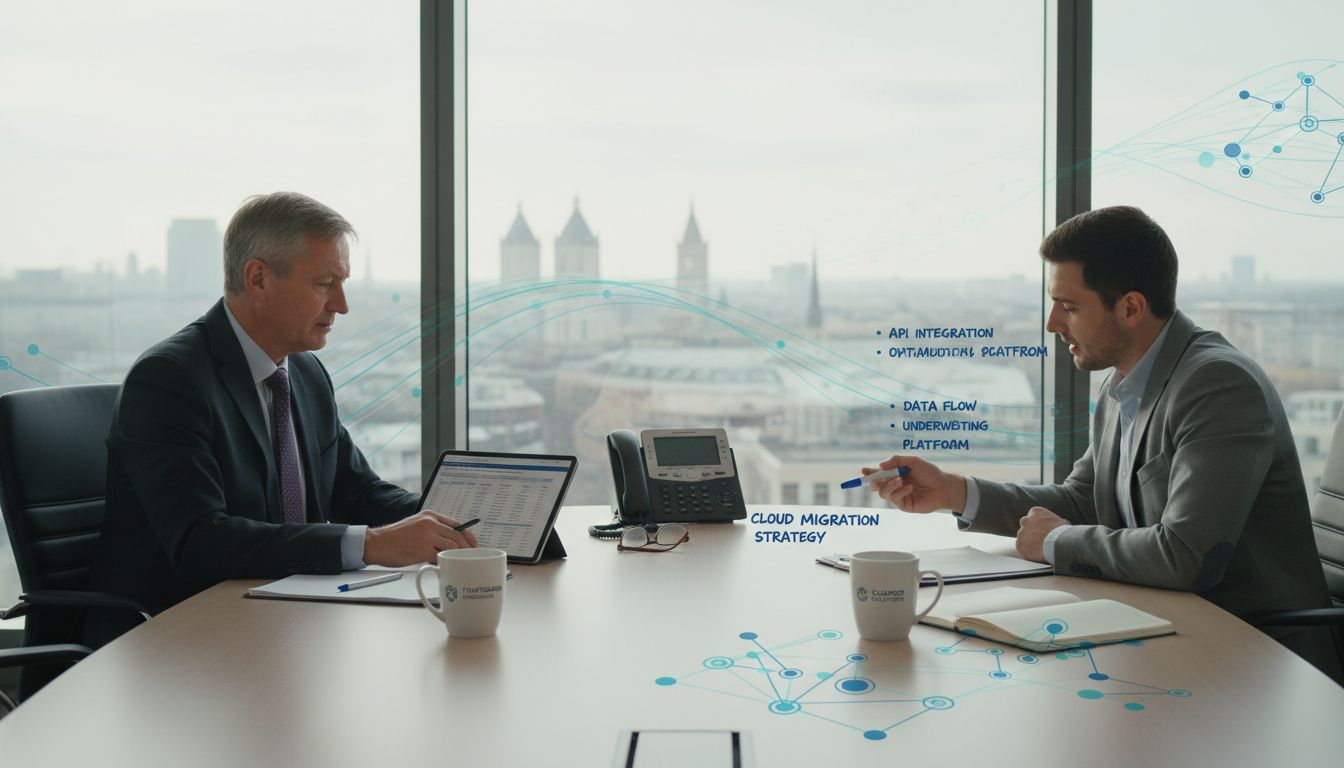 IT manager and vendor discuss cloud strategy