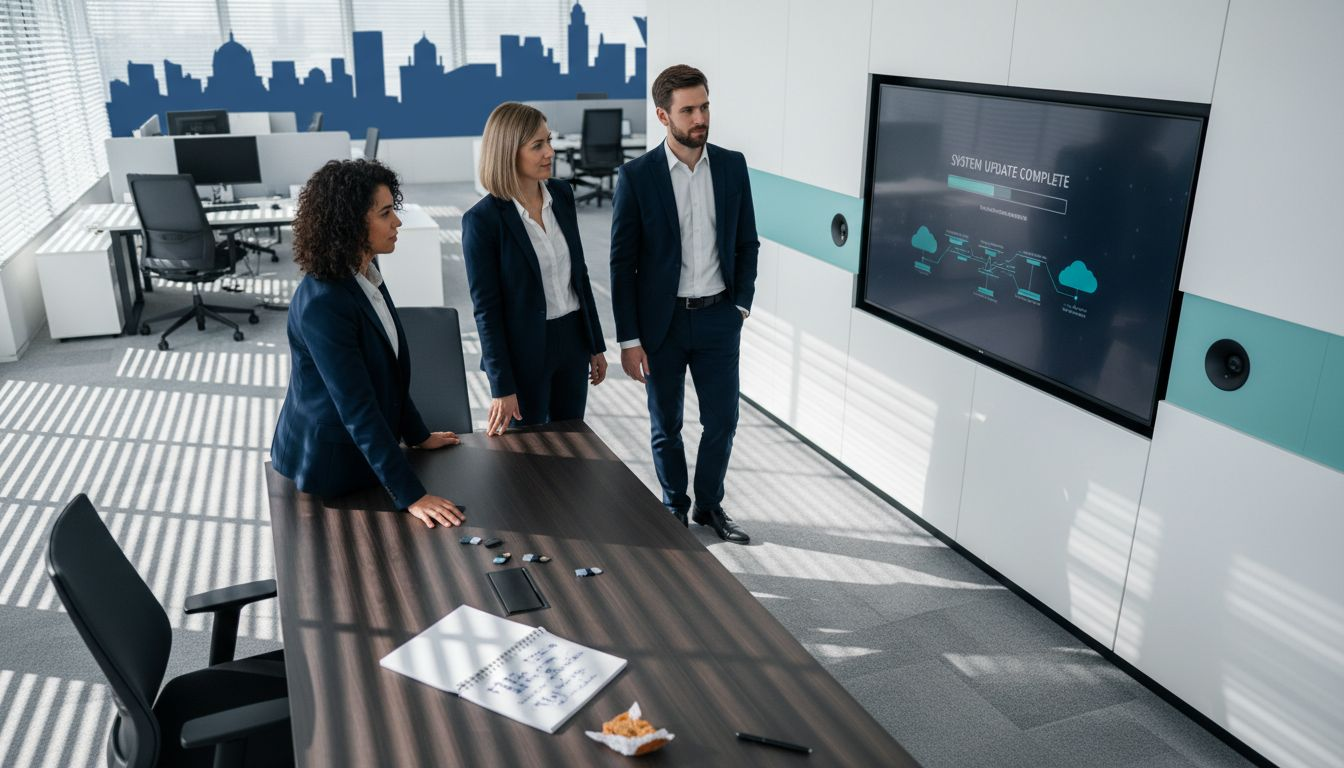 Insurance IT team completes software update