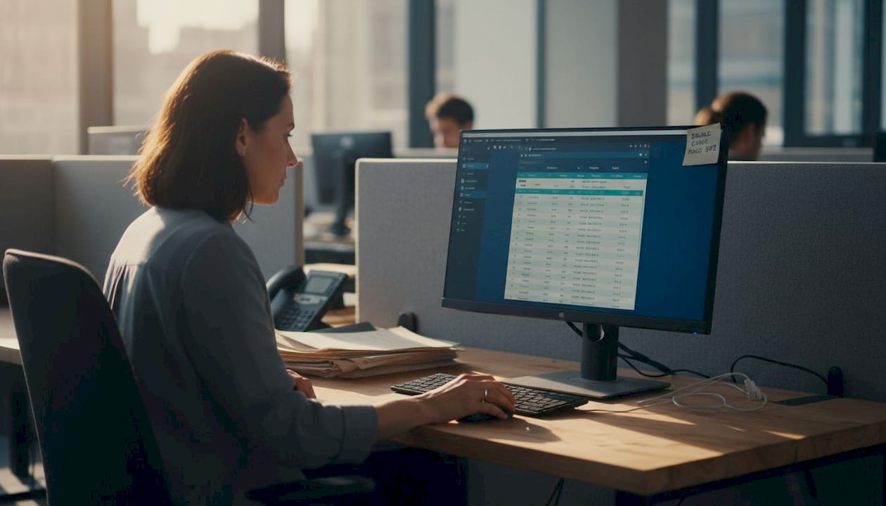 Claims processor reviews integrated digital data