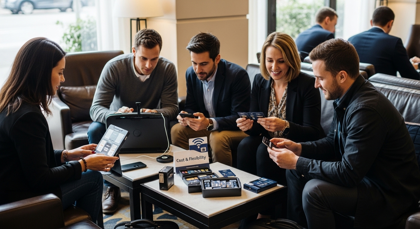 group travel wifi sim cost